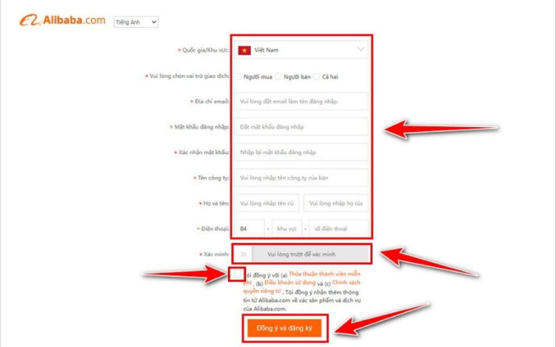 Hướng Dẫn Mở Gian Hàng Alibaba (2)