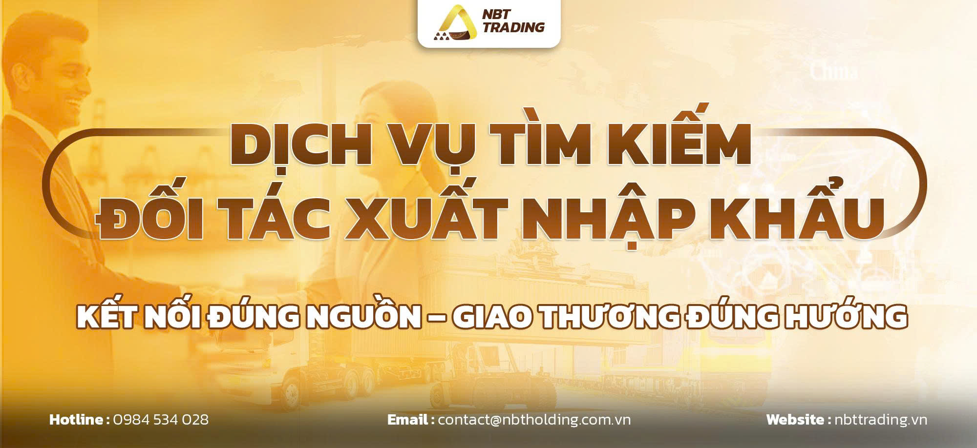 dịch vụ tìm kiếm đối tác xuất nhập khẩu